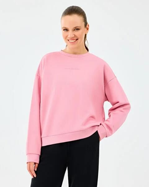 SKECHERS W ESSENTIAL CREWNECK SWEATSHIRT KADIN SWEATSHIRT