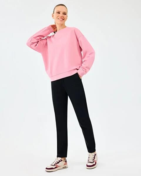 SKECHERS W ESSENTIAL CREWNECK SWEATSHIRT KADIN SWEATSHIRT