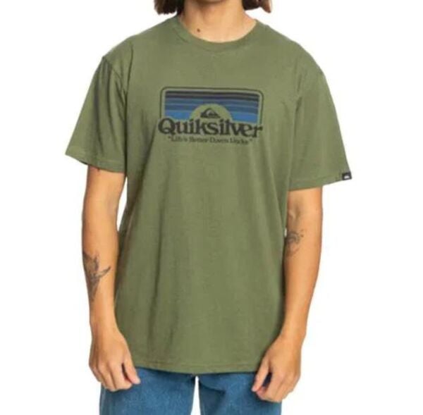 QUIKSILVER STEP INSIDE SS ERKEK KISA KOL T-SHIRT