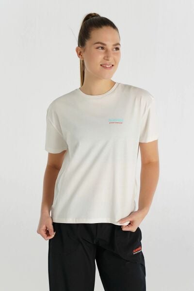 HUMMEL HMLBOEL T-SHIRT S/S KADIN T-SHIRT
