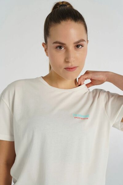 HUMMEL HMLBOEL T-SHIRT S/S KADIN T-SHIRT
