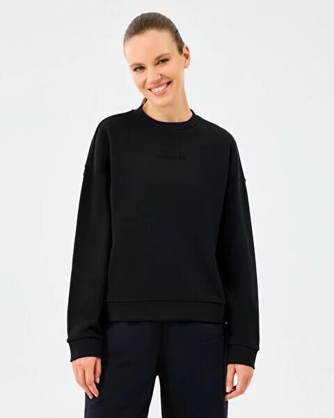 SKECHERS W ESSENTIAL CREWNECK SWEATSHIRT KADIN SWEATSHIRT