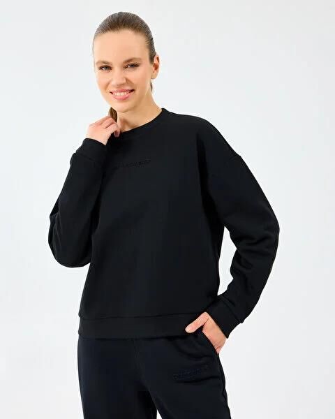 SKECHERS W ESSENTIAL CREWNECK SWEATSHIRT KADIN SWEATSHIRT