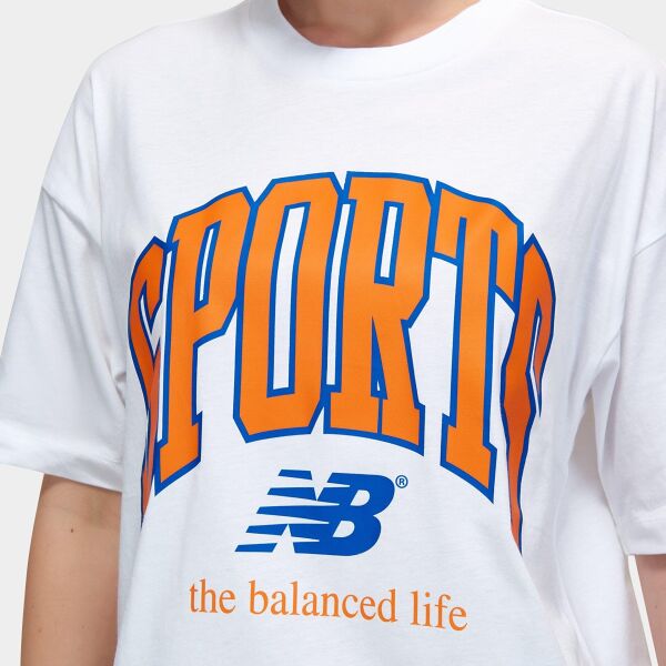NEW BALANCE NB LIFESTYLE WOMEN TSHİRT KADIN T-SHIRT