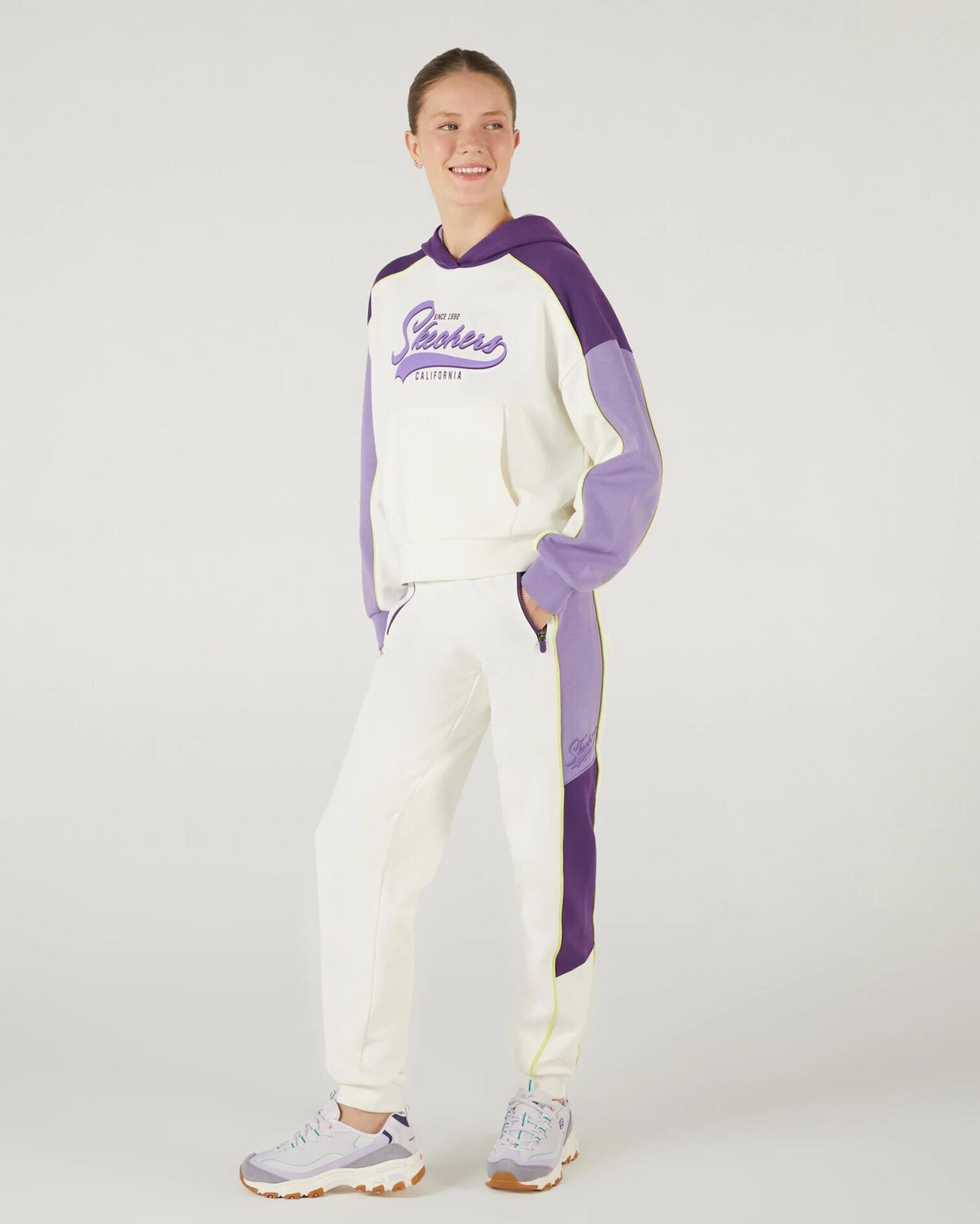 SKECHERS W LW FLEECE JOGGER SWEATPANT KADIN PANTOLON