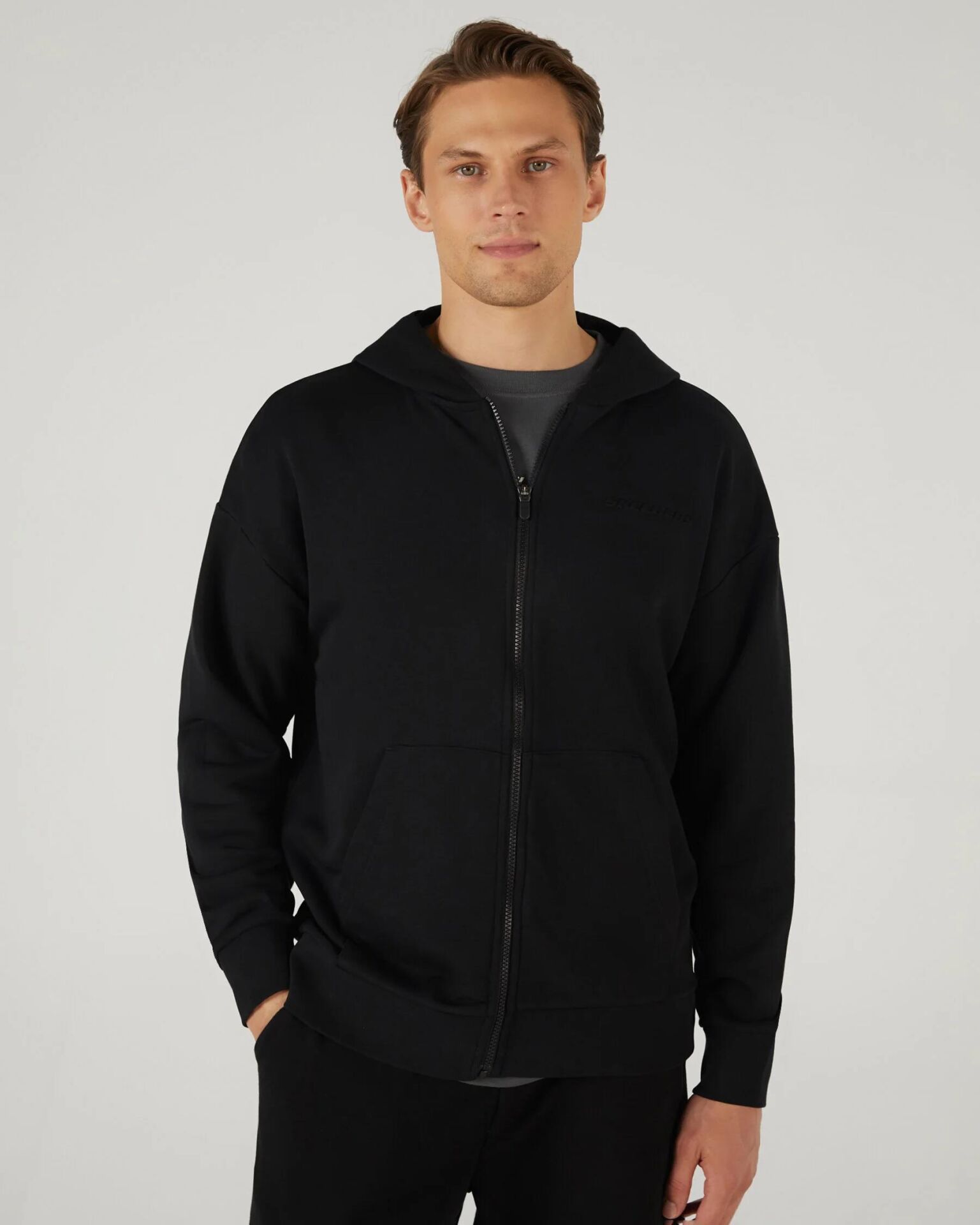 SKECHERS M ESSENTIAL FULL ZIP HOODIE SWEATSHİRT ERKEK FERMUARLI HOODIE