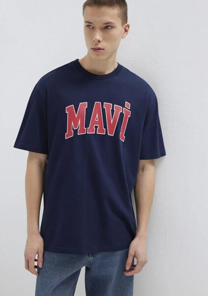 MAVİ LOGO ERKEK LOGO T-SHIRT