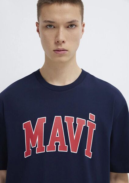 MAVİ LOGO ERKEK LOGO T-SHIRT