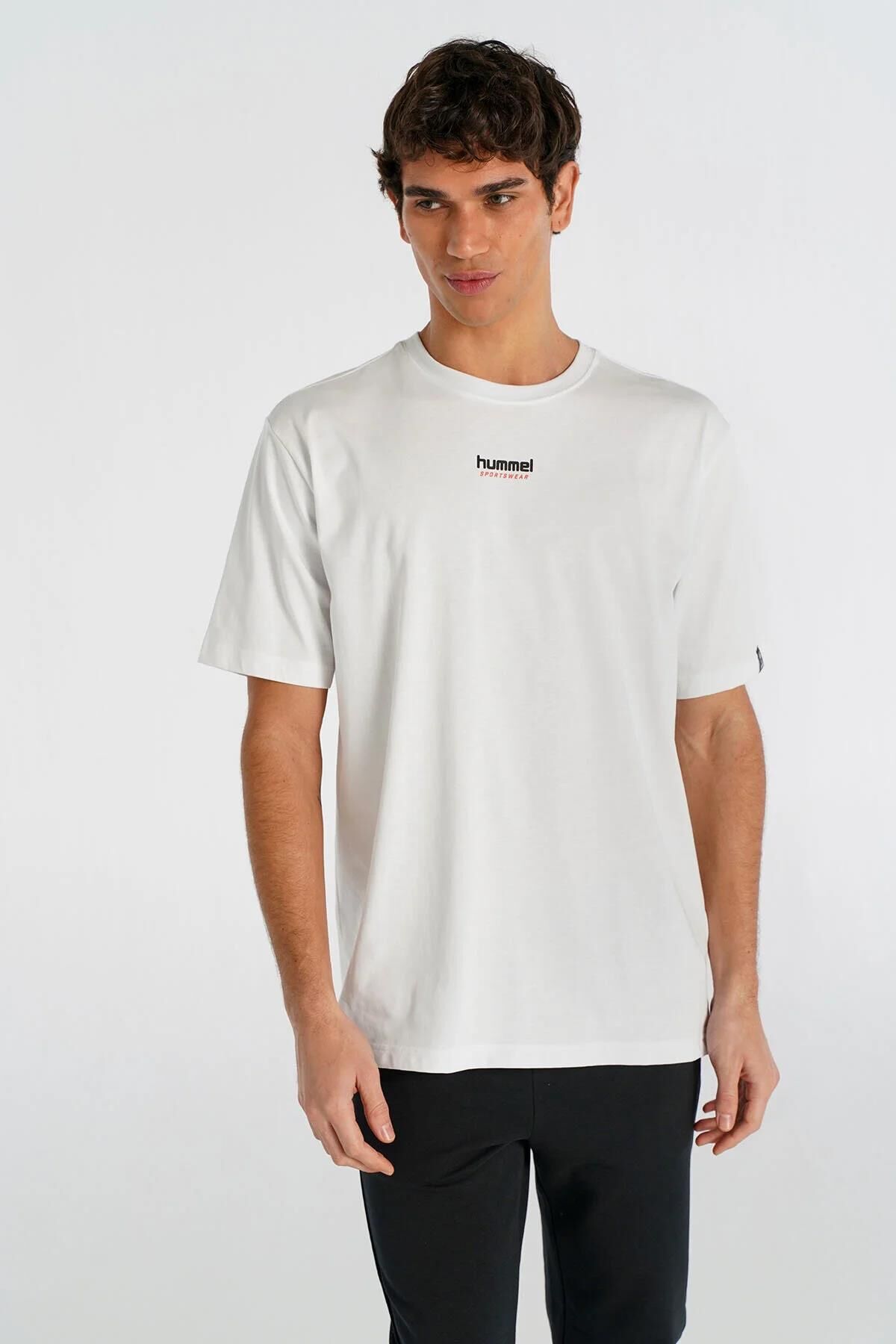 HUMMEL HMLTEF OVERSIZE T-SHIRT S/S ERKEK KISA KOL T-SHIRT