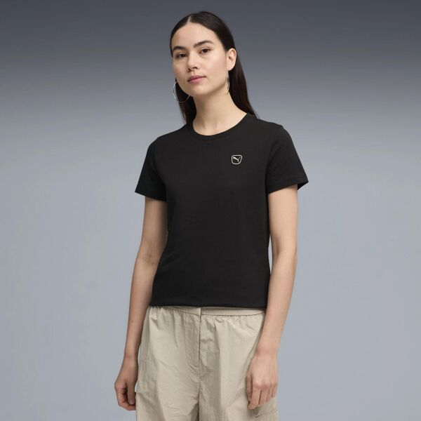 PUMA ESS ELEVATED TEE  KADIN T-SHIRT