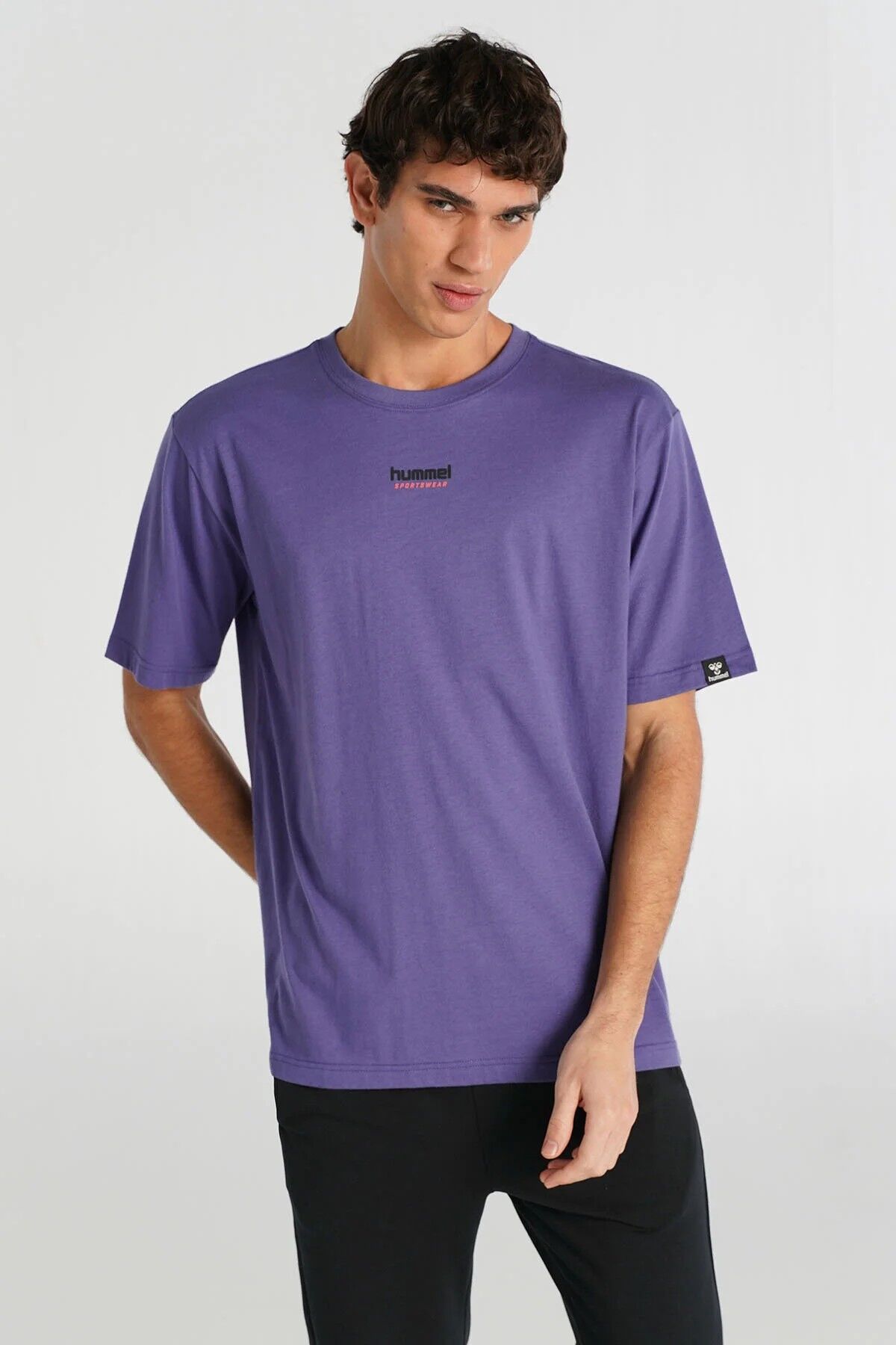 HUMMEL HMLTEF OVERSIZE T-SHIRT S/S ERKEK T-SHIRT