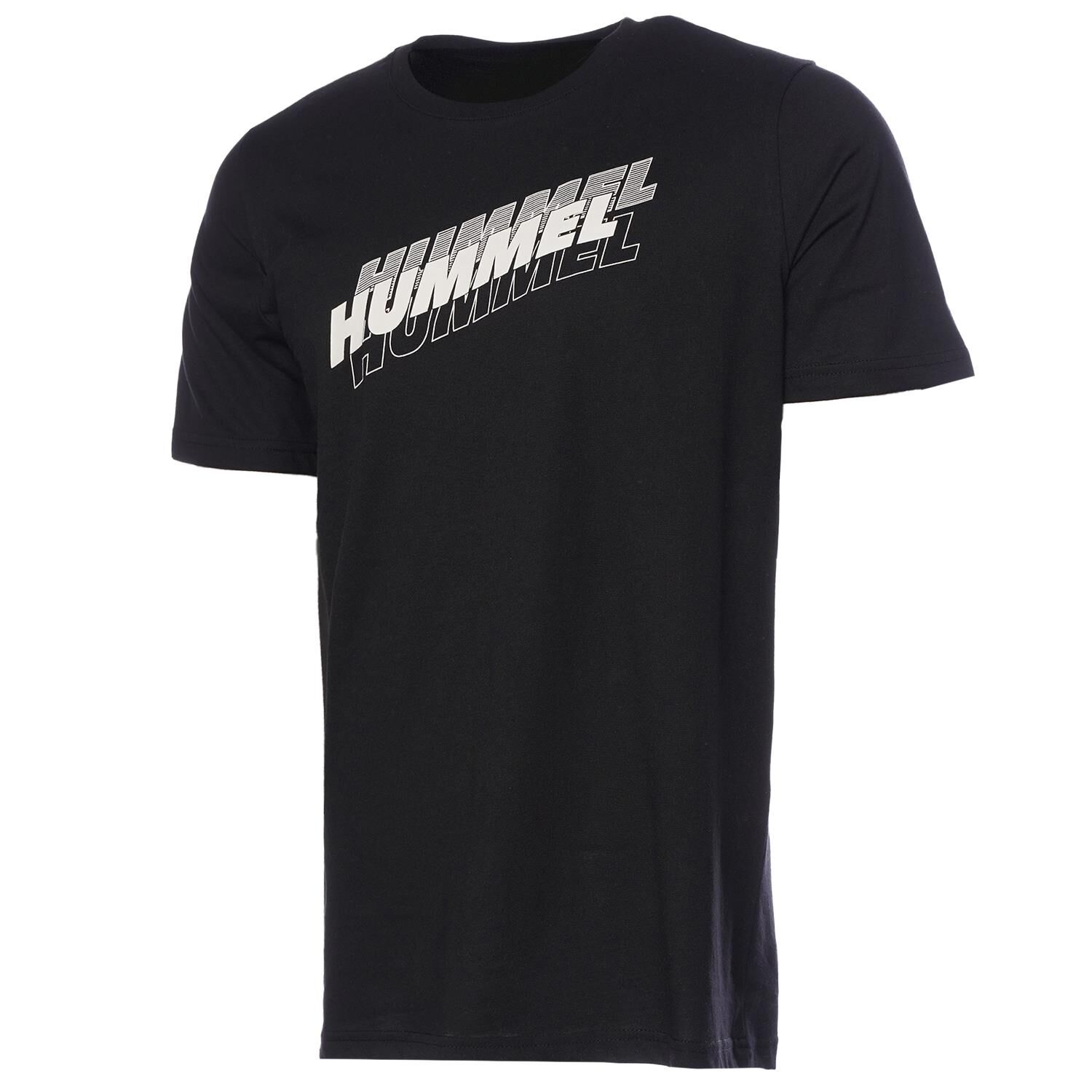 HUMMEL HMLGRAPHIC TRIPLE LOGO COTTON TEE ERKEK KISA KOL T-SHIRT