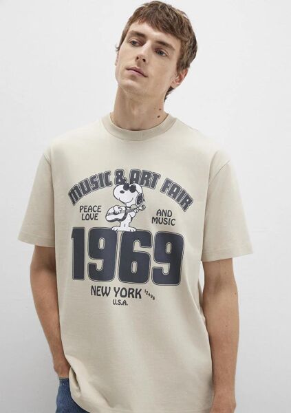 MAVİ 1969 BASKILI ERKEK PROJE, LİSANS T-SHIRT