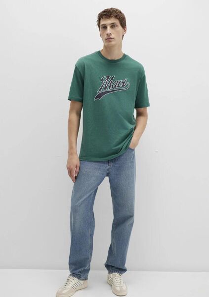 MAVİ LOGO TİŞÖRT ERKEK LOGO T-SHIRT
