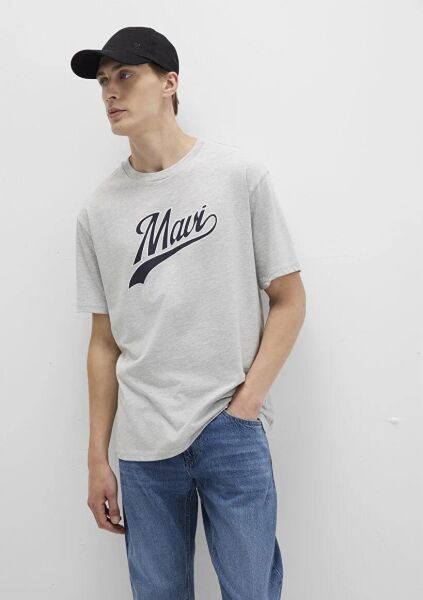 MAVİ LOGO TİŞÖRT ERKEK LOGO T-SHIRT