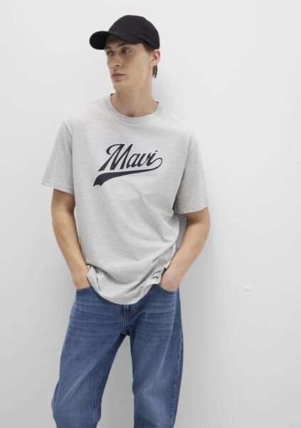 MAVİ LOGO TİŞÖRT ERKEK LOGO T-SHIRT