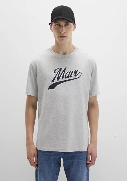 MAVİ LOGO TİŞÖRT ERKEK LOGO T-SHIRT