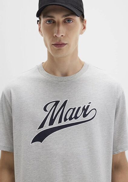 MAVİ LOGO TİŞÖRT ERKEK LOGO T-SHIRT